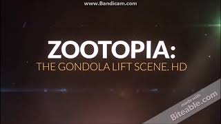 Zootopia: Gondola Lift Scene