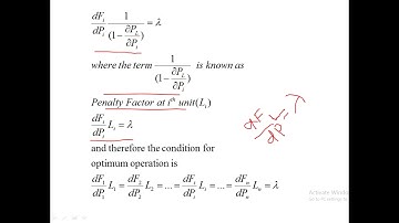 Economic operation of power system-Module 5 Part 3