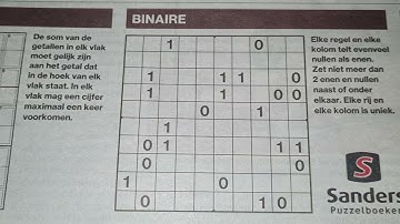 This Trio is made for you! (#3395) Binary Sudoku. 09-15-2021 part 1 of 3