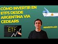 Cómo invertir en ETFs desde Argentina vía Cedears