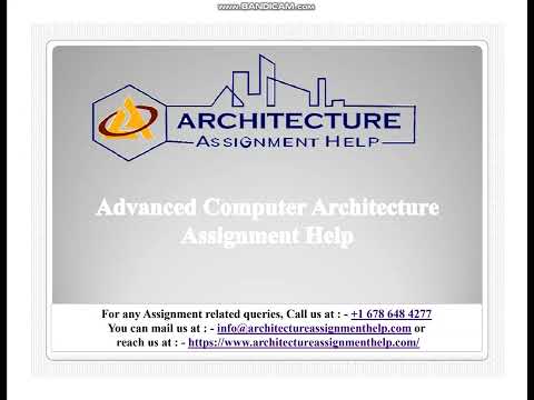 Advanced Computer Architecture Assignment Help