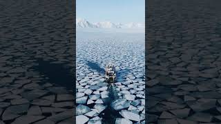 A journey through Earth’s frozen frontier #shorts