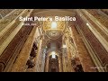 Inside St Peter's Basilica  #walk #tour #Rome #vatican 4k