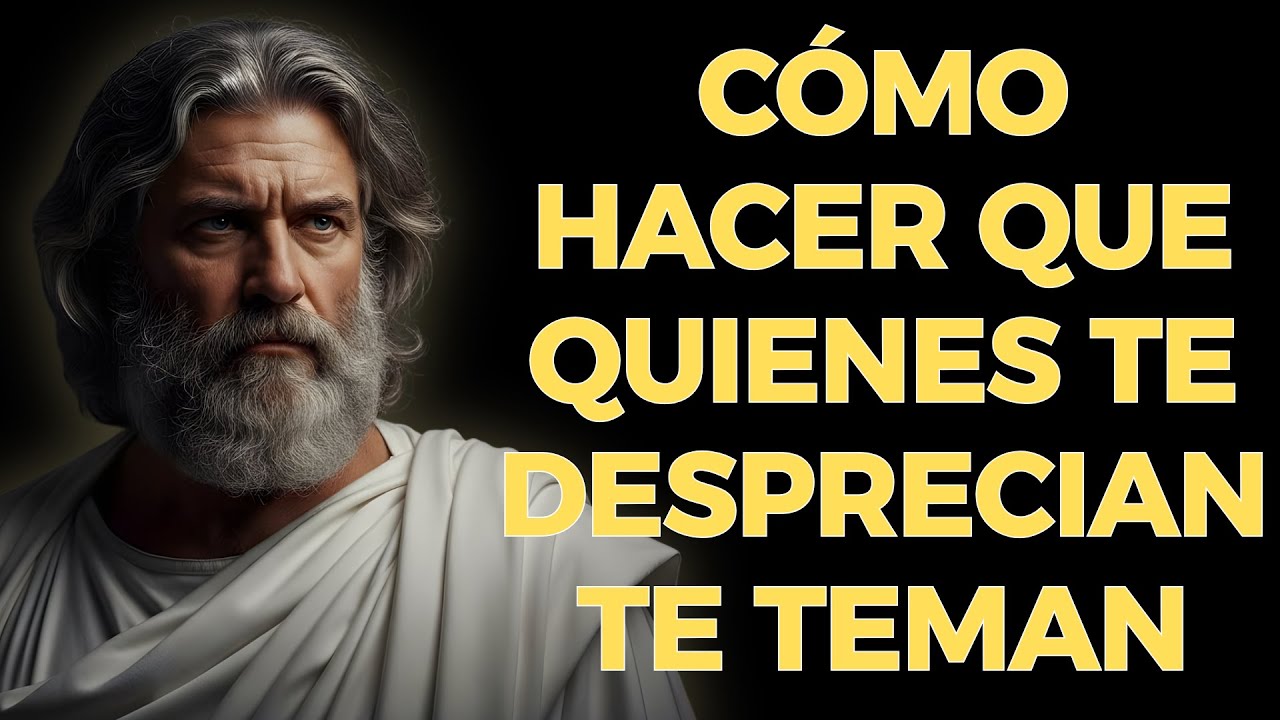 10 acciones silenciosas que harán temblar a quienes te desprecian | Estoicismo