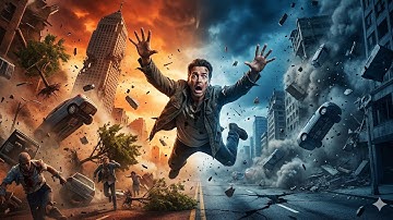 Wat als de zwaartekracht 24 uur lang zou omkeren? Chaos zal je shockeren!