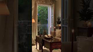 Favorite threapy ⛈️ #relax #rainonwindow