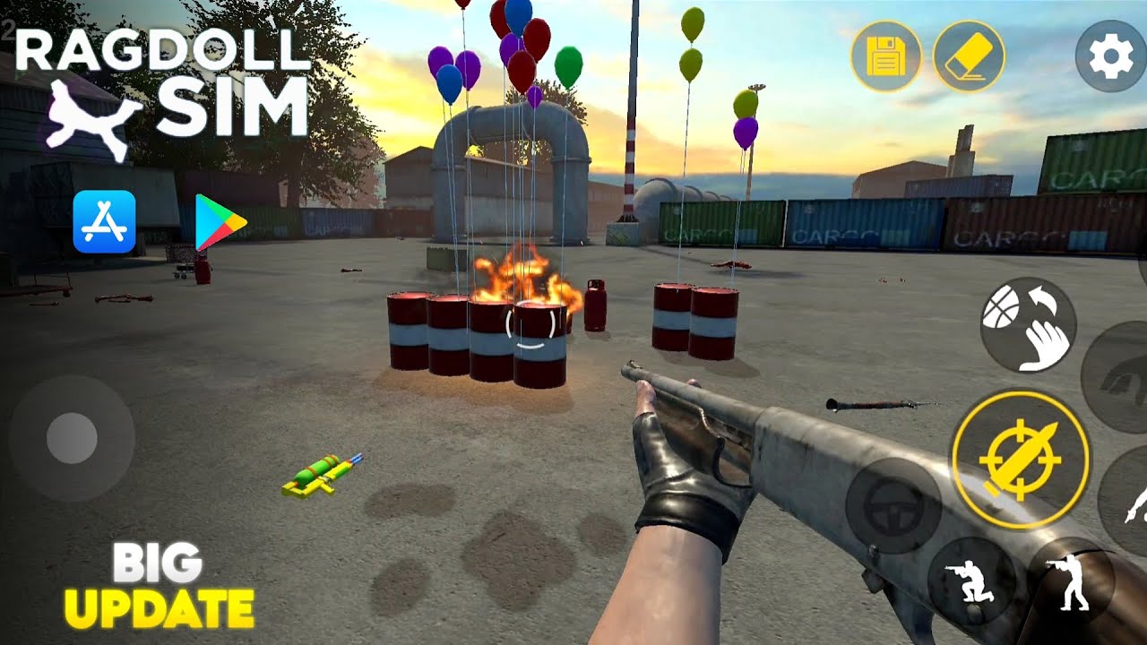 Ragdoll Simulator Next-Gen Physics and Graphics Android iOS Update Gameplay Download BloodBox APK