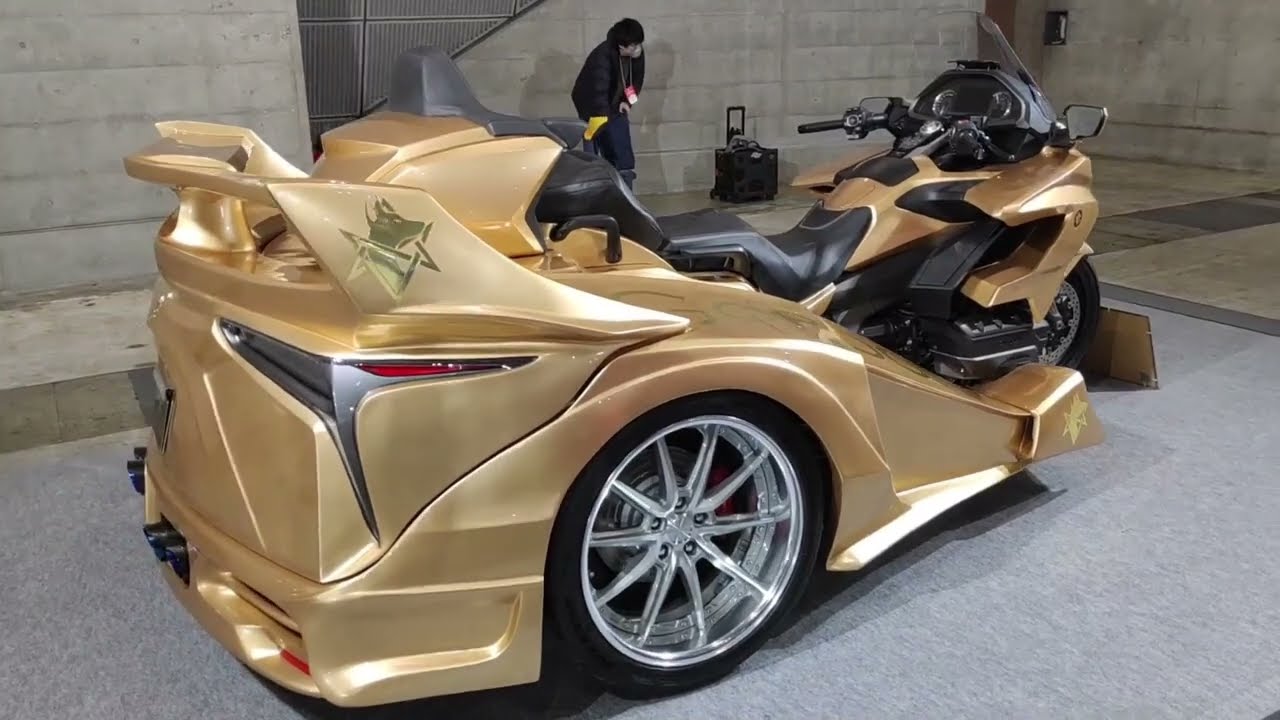 3人乗り大型クルーザートライク ゴードン GL1800トライク タイプL