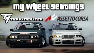 Assetto Corsa Wheel Settings for Thrustmaster T300 | T500 | TS-XW | TX Assetto Corsa Wheel Settings for Thrustmaster T300 | T500 | TS-XW | TX