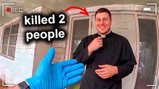 “Friendly” Priest Has No Idea Police Are About To Arrest Him For Murder