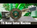 775 motor Circular saw wood cutter machine dc 12v