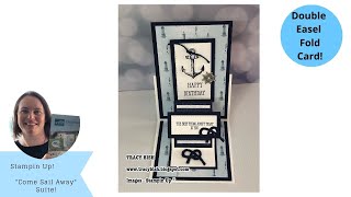 How To Create A "Double Easel Fold" Card!