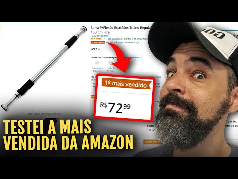 BARRA FIXA DE PORTA: Review da mais vendida na Amazon | Saúde na Rotina