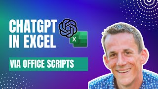 ChatGPT in Excel via Office Scripts - Generate Sample Data Sets Excel GPT demo