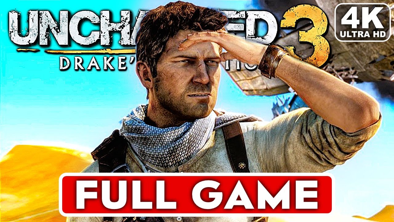 UNCHARTED 3 DRAKE'S DECEPTION Gameplay Walkthrough Part 1 FULL GAME [4K 60FPS PS4 PRO] No Commentary