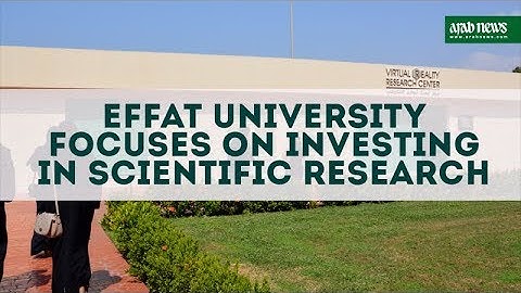 Effat University focuses on investing in scientific research