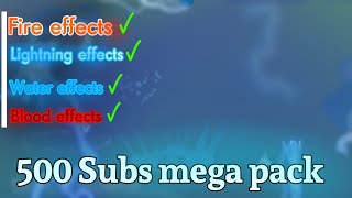 MEGA PACK STICK NODES 500 subs, effects, movieclips, stickfigures e muito mais...