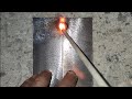 How to weld 05 mm thickness m s sheet perfectly use electric welding machine crazy stick welder