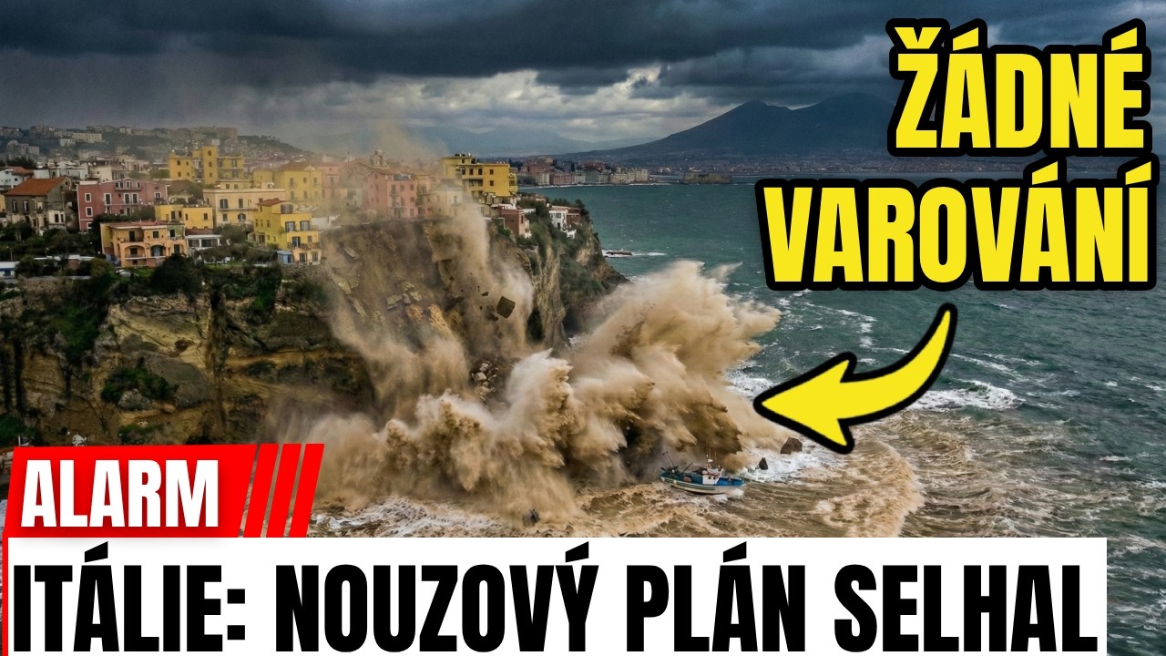 BREAKING: Nová studie Campi Flegrei šokuje Itálii — Plán je bezcenný!