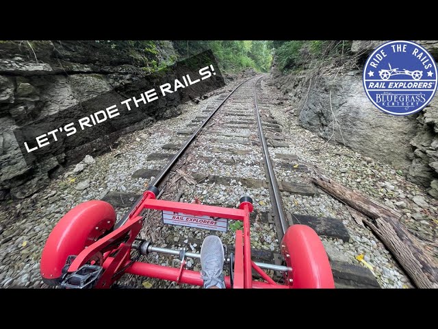 See a sneak peek of the Rail Explorers attraction at the Boone