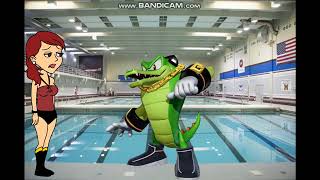 Zazz Fails The Swimming Race