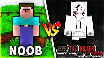 THỬ THÁCH Troll NOOB Bằng JEFF THE KILLER Trong Minecraft!!