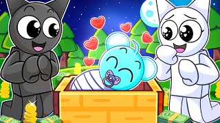 Baby Sky Adopted By Rich Family Sad Story In Roblox