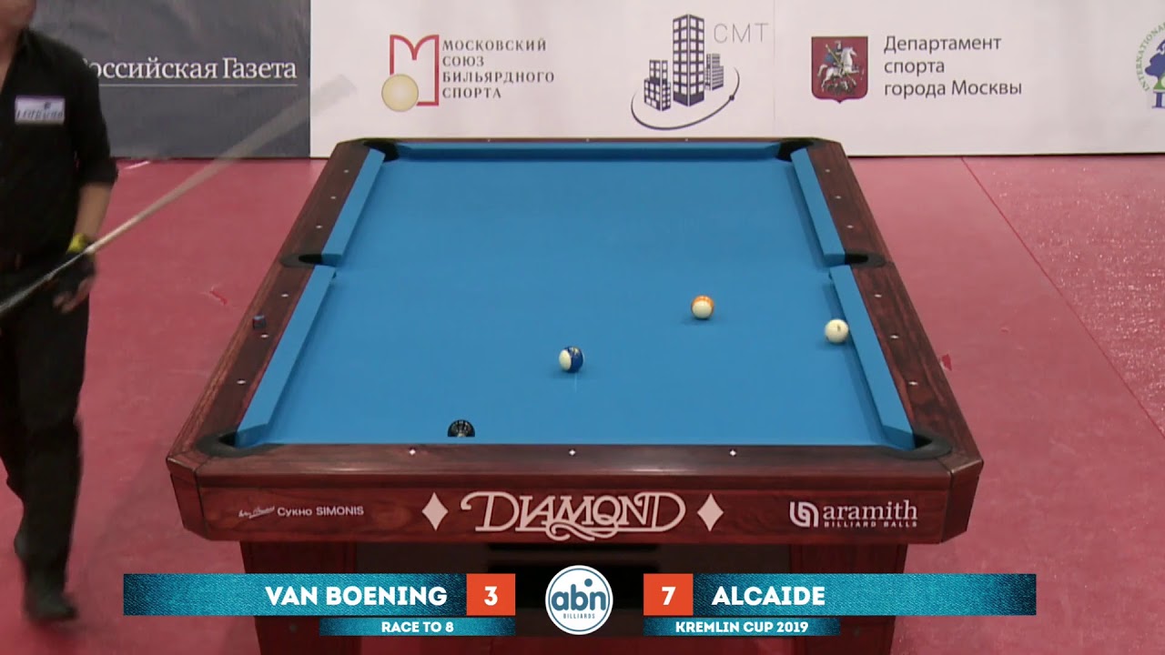 Van Boening Shane (USA) - Alcaide David (ESP) SF Kremlin Cup 10-ball 2019