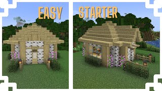 How To Build A Birch Survival Starter House | Minecraft 1.20 screenshot 4