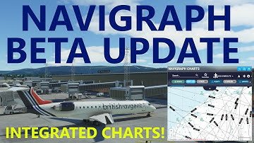 MSFS | New Integrated Navigraph Charts - Major Navigraph Beta Update & Automatic CRJ Updates!