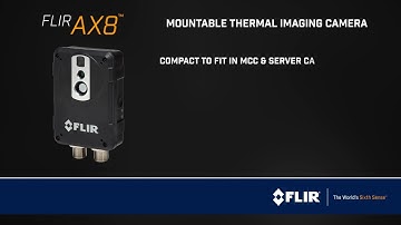 FLIR AX8 24/7 Condition and Safety Monitoring Thermal Camera