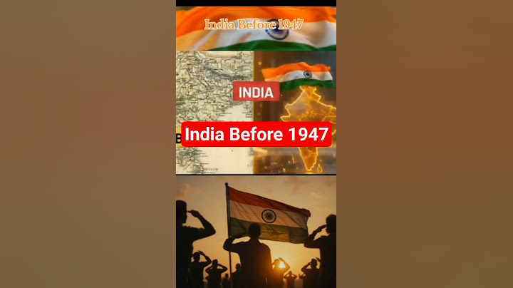 "1947 కి ముందు భారత్ ఎలా ఉండేదో తెలుసా? | India Before Partition | #viral #shorts #trending #facts