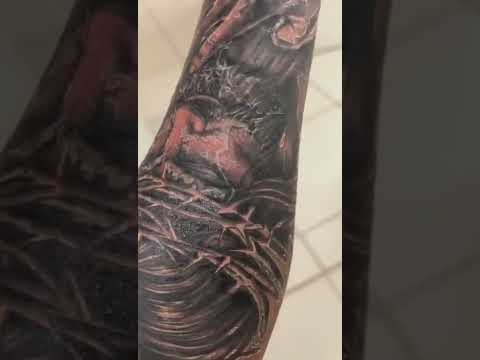 TATUAGEM DESCASCADO / TATUAGEM CICATRIZANDO