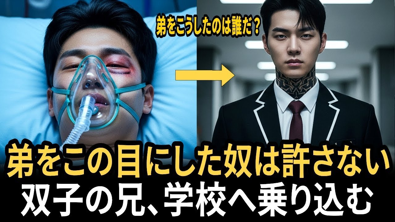 学校暴力で倒れた弟のために——制服の双子の兄が“真相”を暴く - YouTube