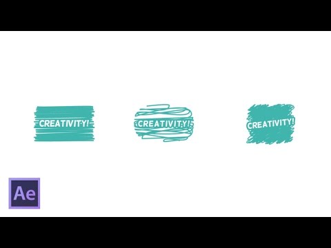 How to Animate Hand Drawn Scribble Text Effect In Adobe After Effects  | After Effects Tutorial 2017