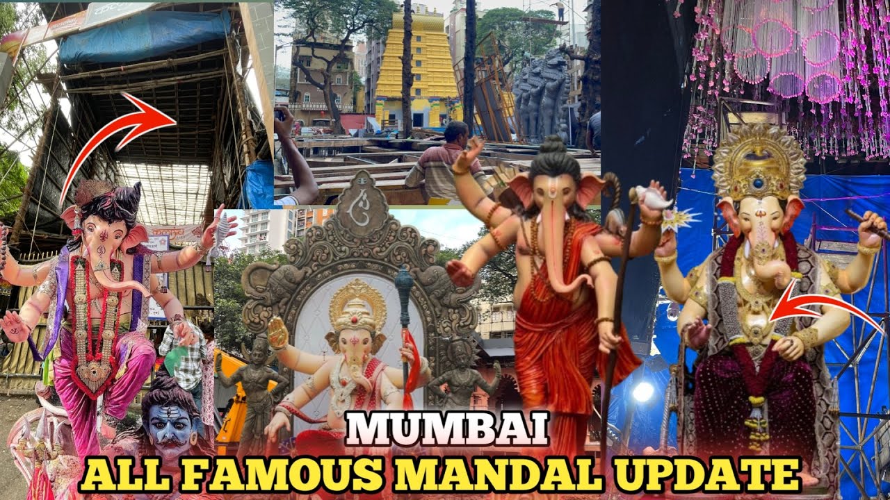Lalbaughcha raja mandap 2025 | Parel workshop 2025 | mumbai cha raja | chinchpokali chintamani 2025