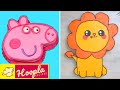 Best diy cake decoration ideas   peppa pig  cake hacks by hoopla recipes