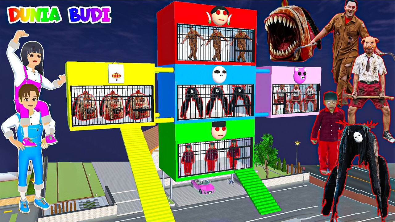 Pasukan Hantu GURU SABIT, TAS BERDARAH Serang Kota | Yuta Mio Buat Penjara Rainbow Tangkap Semua😱🚨