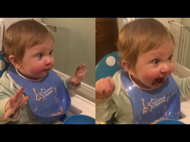 La Adorable Y Euforica Reaccion De Una Bebe Al Probar El Chocolate Por Primera Vez Europa Fm La Adorable Y Euforica Reaccion De Una Bebe Al Probar El Chocolate Por Primera Vez Europa Fm