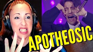 DIMASH | 💥 WHAT AN ENDING! !!!! | All by Myself (THE SINGER) | vocal coach Reaction & Analysis
