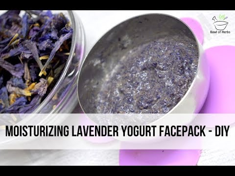 Homemade Lavender Face Mask - DIY | Bowl Of Herbs