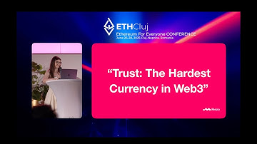 Sasha Tanase Luca - Designing for Trust in Web3: Lessons from the User Research Field