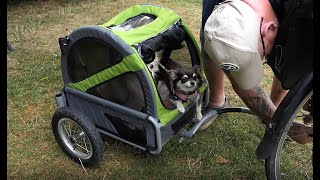 VLOG 33 - Augustus 2020 - John gaat mee fietsen en Bibi heeft nieuwe vriendjes ...