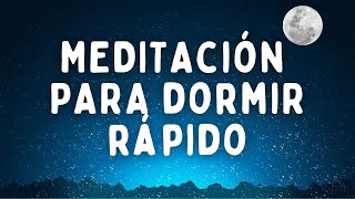 SUEÑO INMEDIATO! 😴 Meditación para DORMIR RÁPIDO y PROFUNDO | RELAJACIÓN | 👋🏻 INSOMNIO @easyzen_