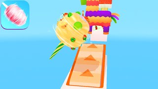 SWEET CANDY ROLL game BEST CANDY ROLL GAMES 🌈👸💕 Gameplay All Levels Walkthrough iOS Android New Game screenshot 5