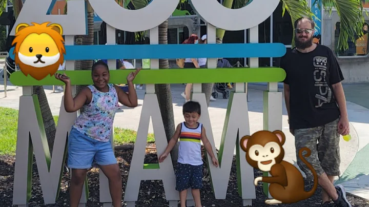 FUN DAY AT THE BEACH|VISITING ZOO MIAMI #lasolasbeach #zoomiami #floridalife #lifewithfritzi
