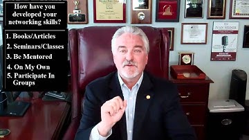 Dr. Ivan Misner & The Networking Skills Survey