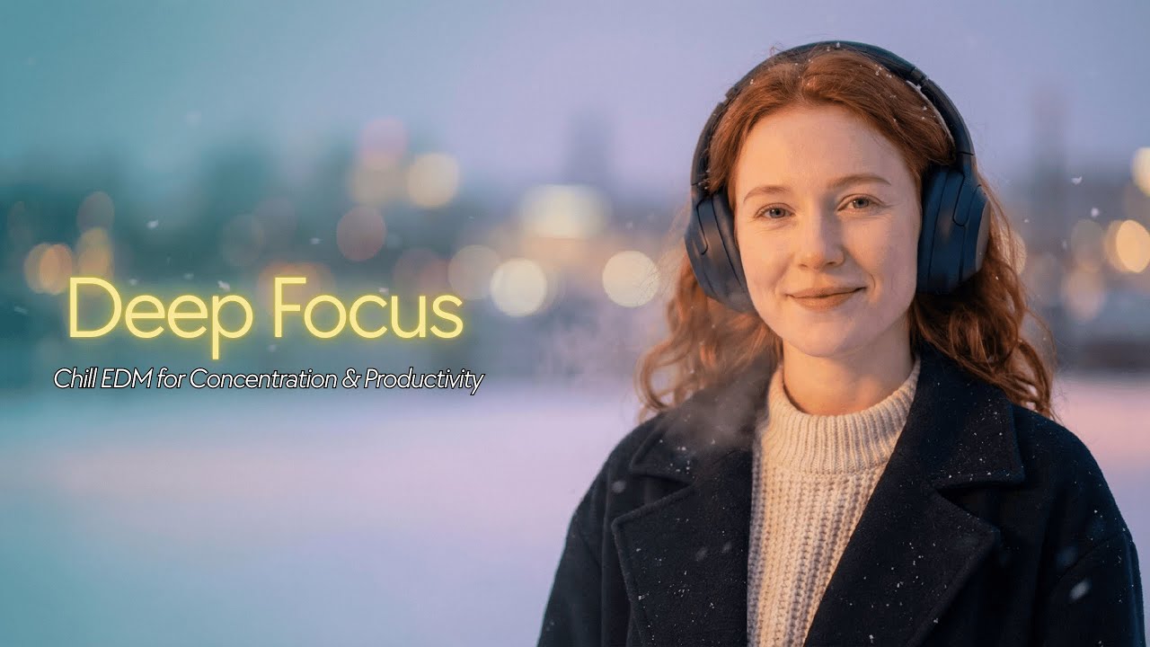 Deep Focus 🎧 | Monday Work Flow – Chill EDM for Concentration & Productivity