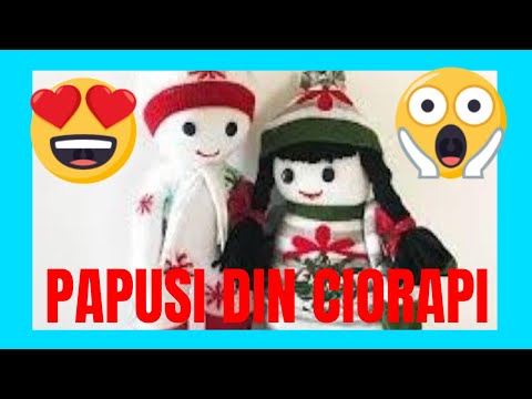 DIY - Cum sa faci o papusa dintr-un ciorap