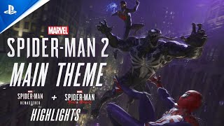 Marvel's Spider-Man 2 Main Theme OST (Greater Together) Music Video